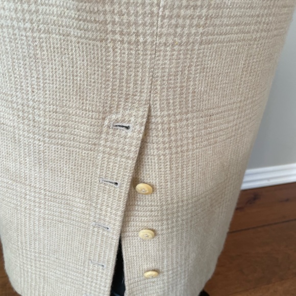 Vintage Ralph Lauren brown wool pencil skirt - Picture 5 of 6